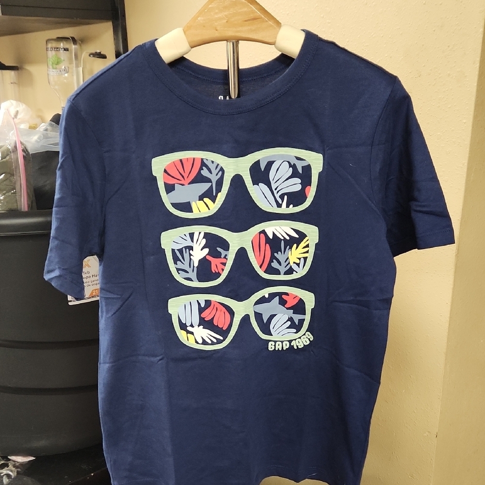 Bad Vibes Navy Graphic Tee